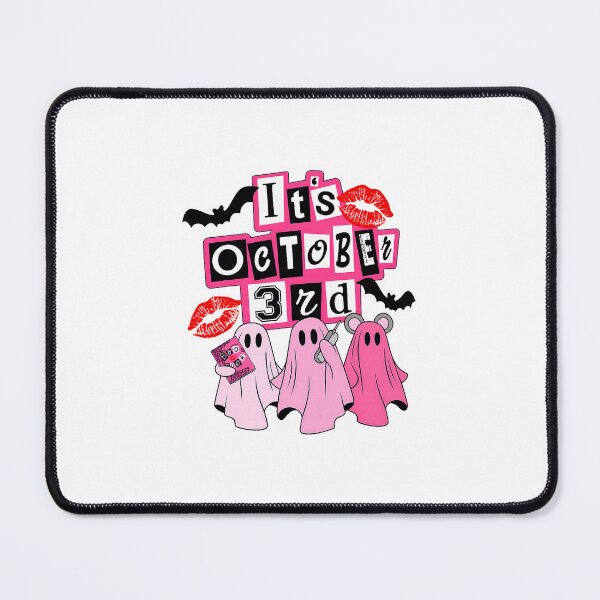 Item preview, It's October Three Mean Ghouls Pink Halloween Ghosts designed and sold by khdmalakarak.