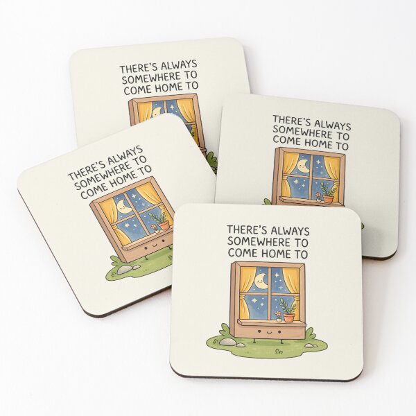 Item preview, There's Always Somewhere to Come Home To | Cozy Homebody Quote Art designed and sold by MrDev.