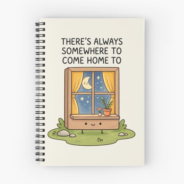 Item preview, There's Always Somewhere to Come Home To | Cozy Homebody Quote Art designed and sold by MrDev.