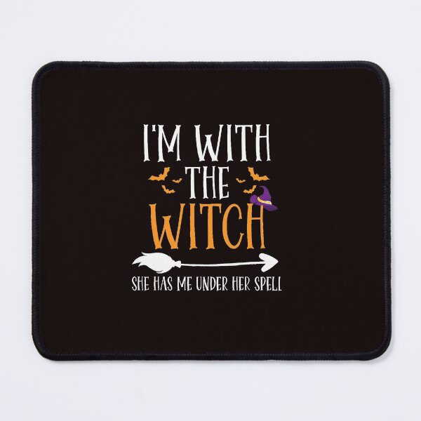 Item preview, I'm With the Witch Funny Halloween Couples Costume designed and sold by ImeldaSparks.