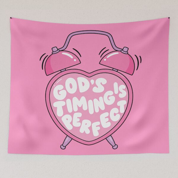 Item preview, God's timing is perfect designed and sold by JarquinDD.