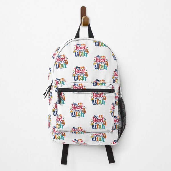 Item preview, My Heart Belongs to Utah - Cute Souvenir Travelers Gift for Men Women & Kids  designed and sold by Mozaic Clothes.