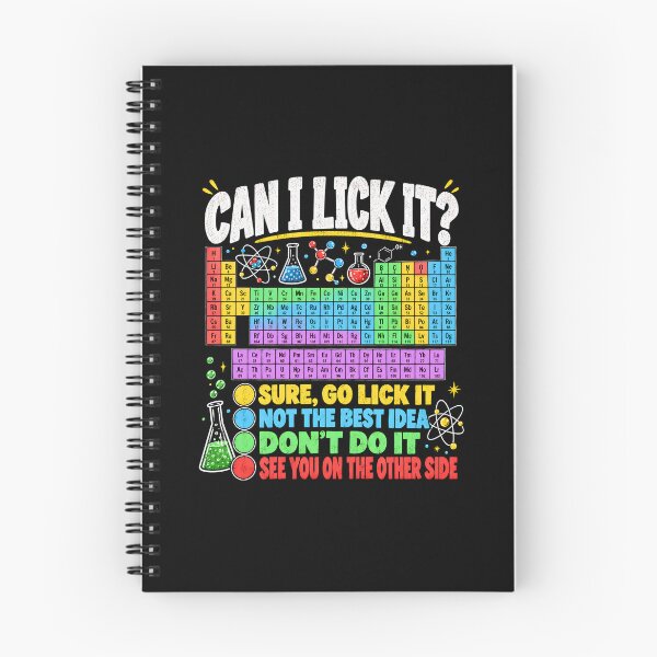 Item preview, Can I Lick It Periodic Table designed and sold by fairmont-press.