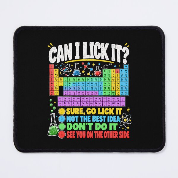 Item preview, Can I Lick It Periodic Table designed and sold by fairmont-press.