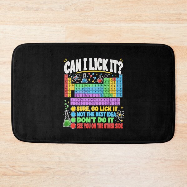 Item preview, Can I Lick It Periodic Table designed and sold by fairmont-press.