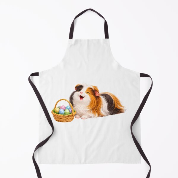 Item preview, Long Haired Guinea Pig Easter Joy designed and sold by Sillytoe.