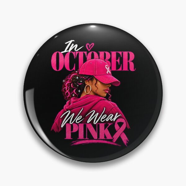 Item preview, In October We Wear Pink Cap Breast Cancer Awareness designed and sold by khdmalakarak.