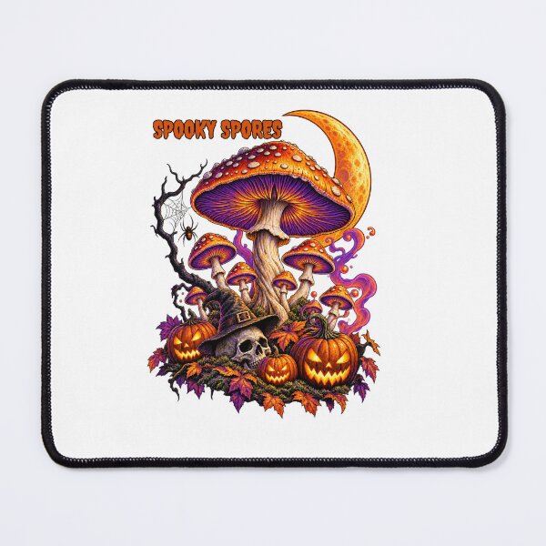 Item preview, Spooky Spores Halloween Mushroom designed and sold by RuperDelois.