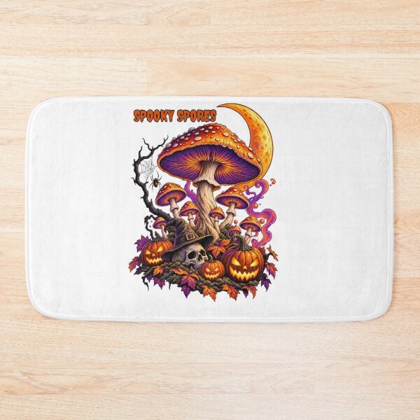 Item preview, Spooky Spores Halloween Mushroom designed and sold by RuperDelois.