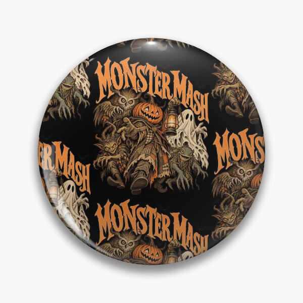 Item preview, Monster Mash Retro Vintage Halloween Party Cute Spooky Monsters Graphic designed and sold by JapanAnimeSH1.