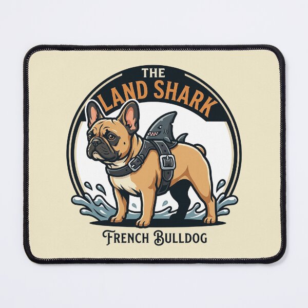 Item preview, The Land Shark - French Bulldog designed and sold by Vin Zzep.