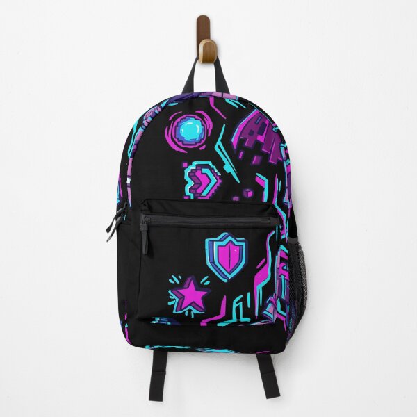 Item preview, Neon Blocky Knight Character Design designed and sold by Ranpict.