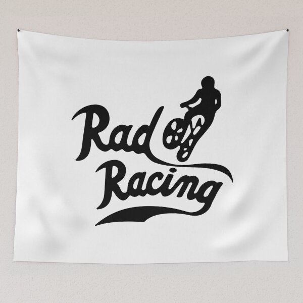 Item preview, Rads Racing 1986 Movie BMX Bike Rider Logo Art designed and sold by lilLilaBat.