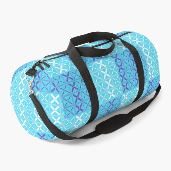 Item preview, Glacial Grid – Arctic Geometric Pattern designed and sold by Fun Funky Designs.
