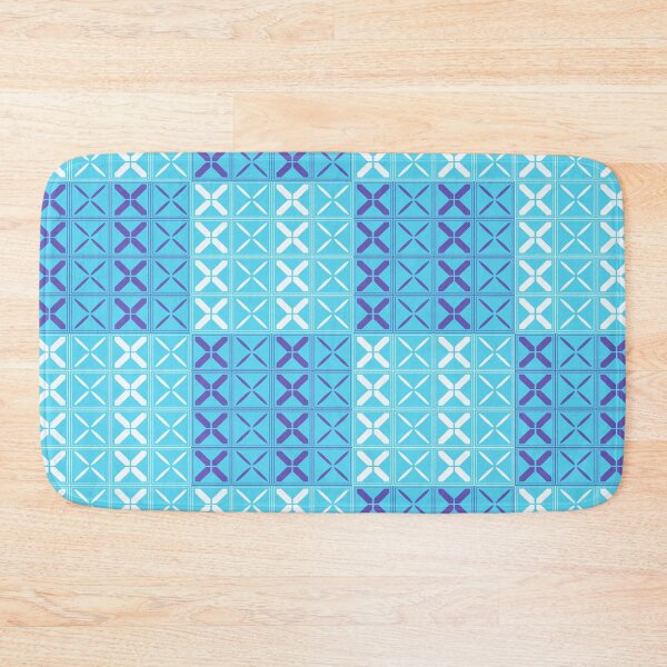 Item preview, Glacial Grid – Arctic Geometric Pattern designed and sold by Fun Funky Designs.