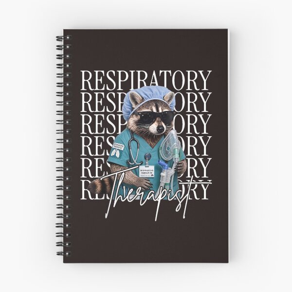 Item preview, Respiratory Therapist Raccoon RT Nurse Respiratory Therapy designed and sold by mari-kayden.