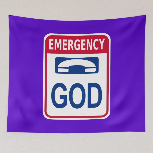Item preview, Emergency: Call God designed and sold by Karate Octopus.