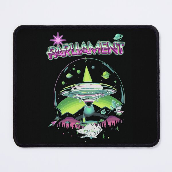 Item preview, Parliament Psychedelic UFO Mothership Retro Design designed and sold by Gregory Davis.