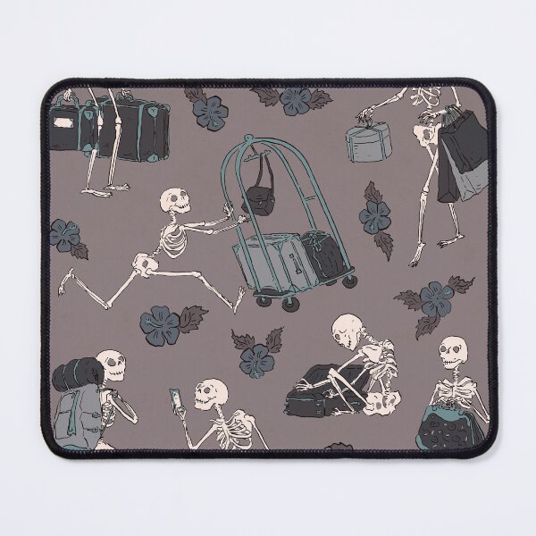 Item preview, Skeletons with luggage — the travelling dead designed and sold by tanaudel.