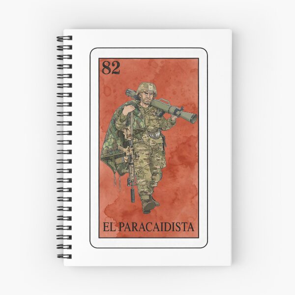 Item preview, El Paracaidista | Lotería Card Paratrooper Design designed and sold by Aztlán Grunts Co..