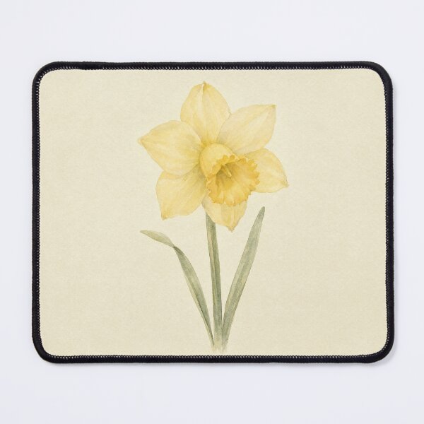 Item preview, March Birth Flower Daffodil Watercolor | Botanical Wall Art designed and sold by FixationStudio.