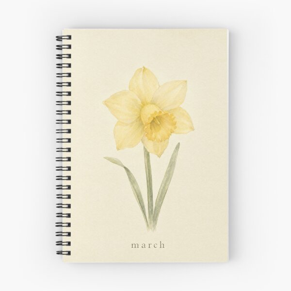 Item preview, March Birth Flower Daffodil Watercolor | Botanical Wall Art designed and sold by FixationStudio.