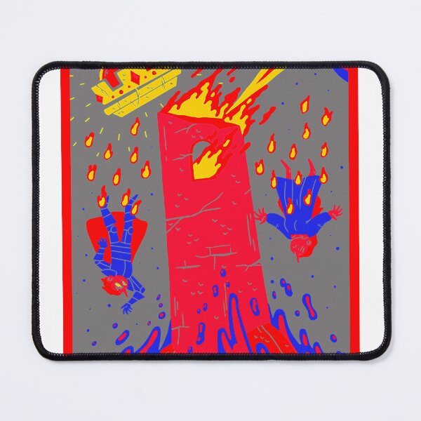 Item preview, Spiritual Tower card  designed and sold by mags_tags.