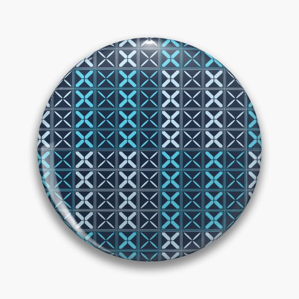 Item preview, Glacial Grid – Crystal Geometric Pattern designed and sold by Fun Funky Designs.