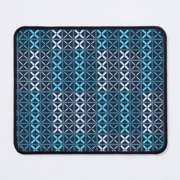 Item preview, Glacial Grid – Crystal Geometric Pattern designed and sold by Fun Funky Designs.