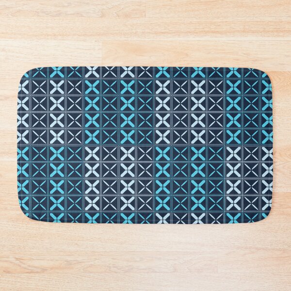 Item preview, Glacial Grid – Crystal Geometric Pattern designed and sold by Fun Funky Designs.