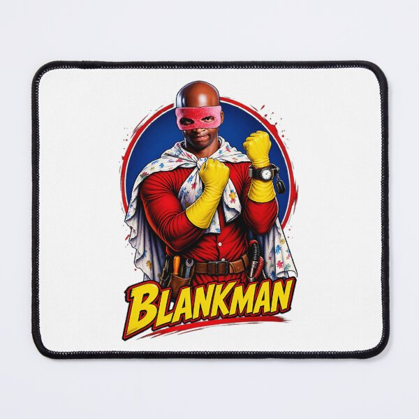 Item preview, Blankmans Classic 90s Superhero Parody Movie Art designed and sold by EruvynStudiose.