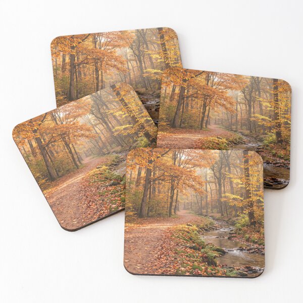 Item preview, Fallen Leaves Country Lane designed and sold by amusefullife.