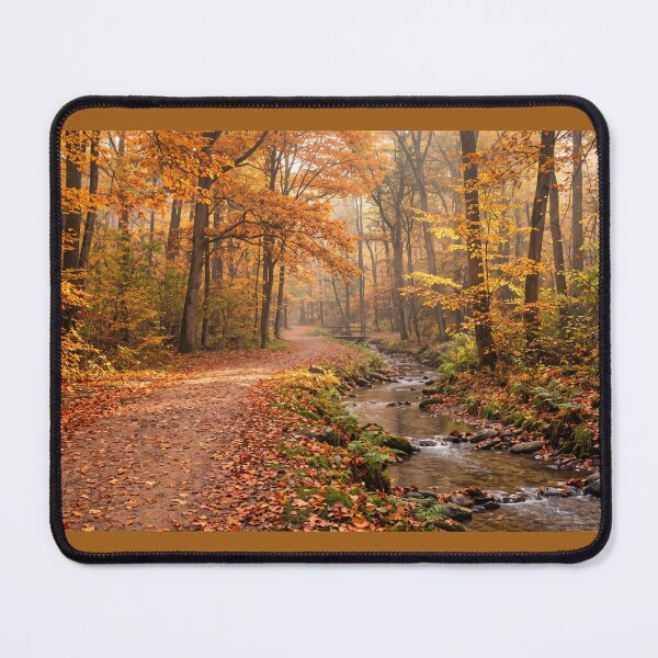 Item preview, Fallen Leaves Country Lane designed and sold by amusefullife.