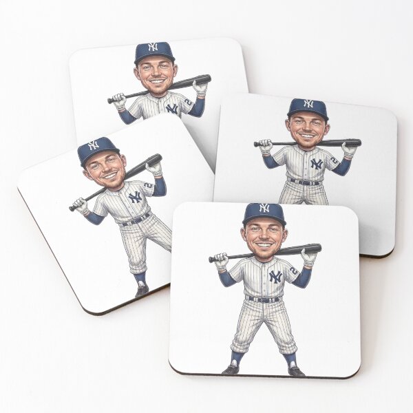Item preview, Ben Rice New York Baseball Caricature – Pinstripe Slugger designed and sold by Cloud420.