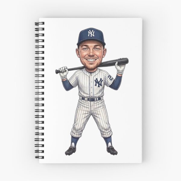 Item preview, Ben Rice New York Baseball Caricature – Pinstripe Slugger designed and sold by Cloud420.