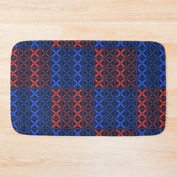Item preview, Glacial Grid – Ember Geometric Pattern designed and sold by Fun Funky Designs.