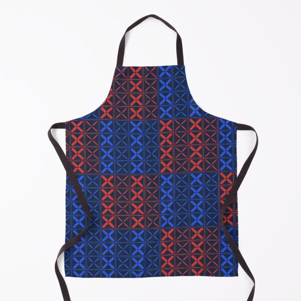 Item preview, Glacial Grid – Ember Geometric Pattern designed and sold by Fun Funky Designs.