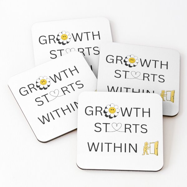 Item preview, GROWTH STARTS WITHIN designed and sold by SunMoonPeace.