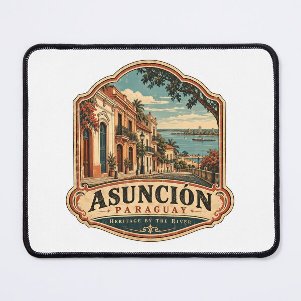 Item preview, Asunción Paraguay Heritage By The River South America Travel City designed and sold by Star3NowForMe.