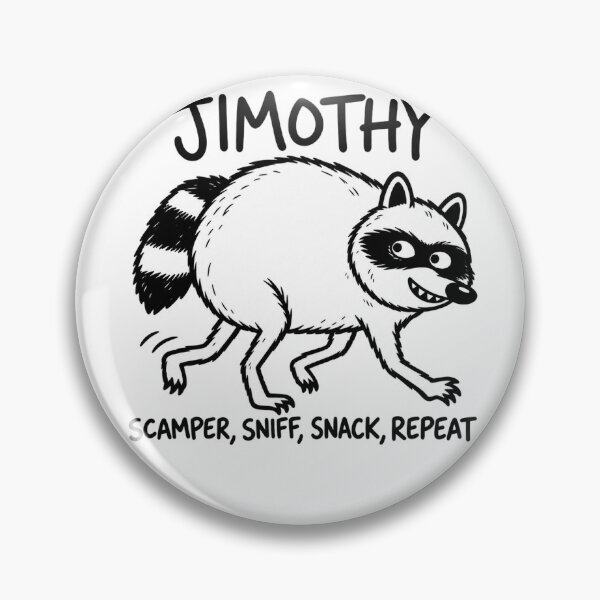 Item preview, Jimothy Raccoon cute meme designed and sold by ViolettaGlass.