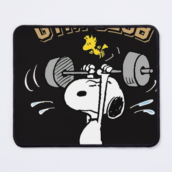 Item preview, Funny Retro Peanuts Snoopy Gym Go Heavy Or Go Home designed and sold by DerrickHuntley0.