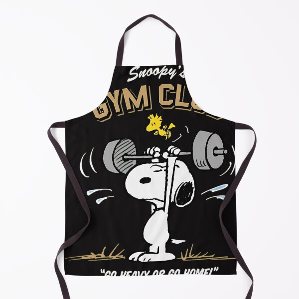 Item preview, Funny Retro Peanuts Snoopy Gym Go Heavy Or Go Home designed and sold by DerrickHuntley0.