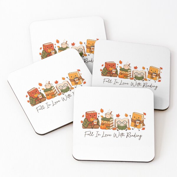 Item preview, Fall In Love With Reading Book Autumn Pumpkin Spice Teacher designed and sold by mari-kayden.