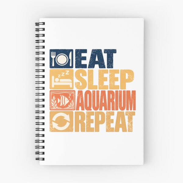 Item preview, Eat Sleep Aquarium Repeat Fish Keeper Life Aquarist Hobby designed and sold by NeedForParks.