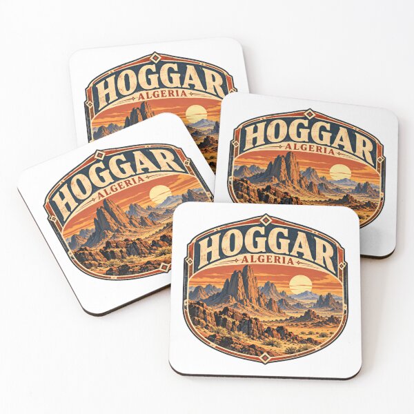 Item preview, Hoggar Algeria Sahara Desert Travel Explorer Souvenir designed and sold by Star3NowForMe.
