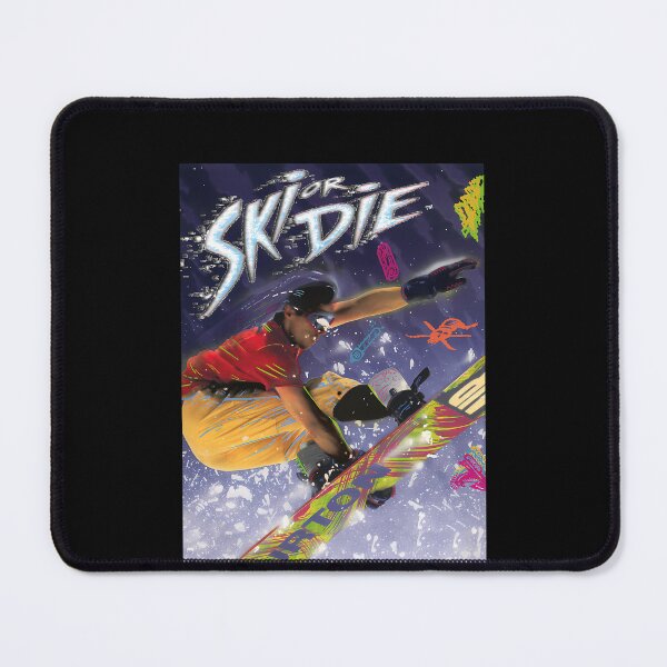 Item preview, Snowboarder Performing Trick On Winter Slope designed and sold by YvonPomerleau.
