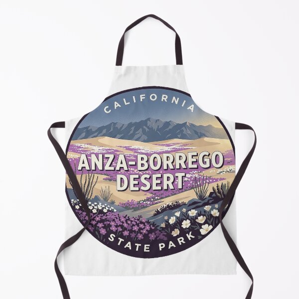 Item preview, Anza-Borrego Desert Sand Verbena Bloom Round Sticker California State Park designed and sold by DetourDgn.