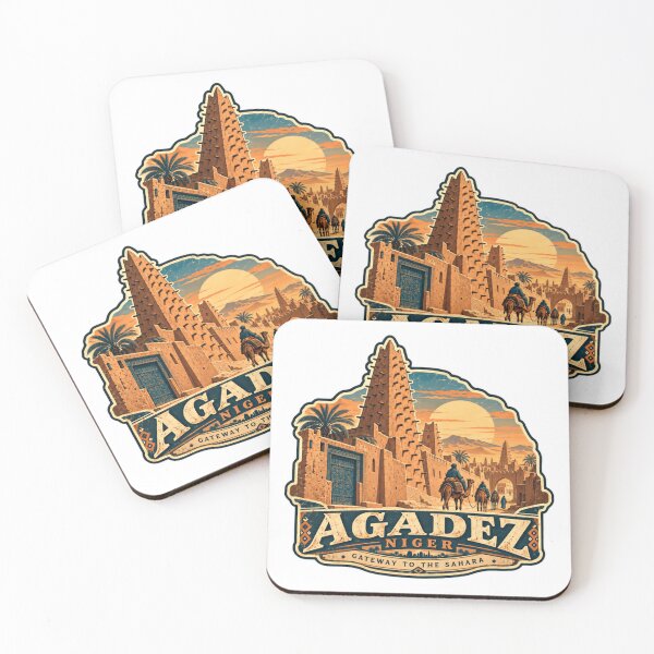 Item preview, Agadez Niger Gateway To The Sahara Africa Travel Souvenir Exploration designed and sold by Star3NowForMe.