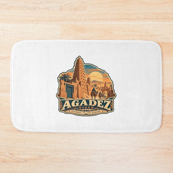 Item preview, Agadez Niger Gateway To The Sahara Africa Travel Souvenir Exploration designed and sold by Star3NowForMe.