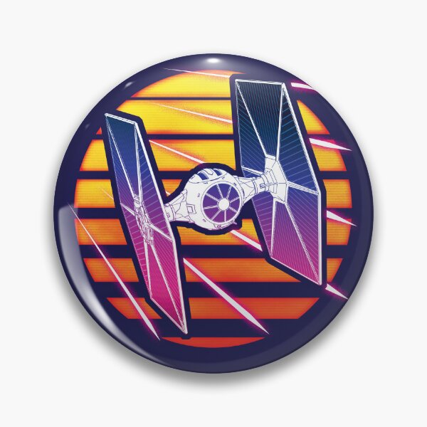 Item preview, Synthwave TIE Fighter designed and sold by Patrick King.